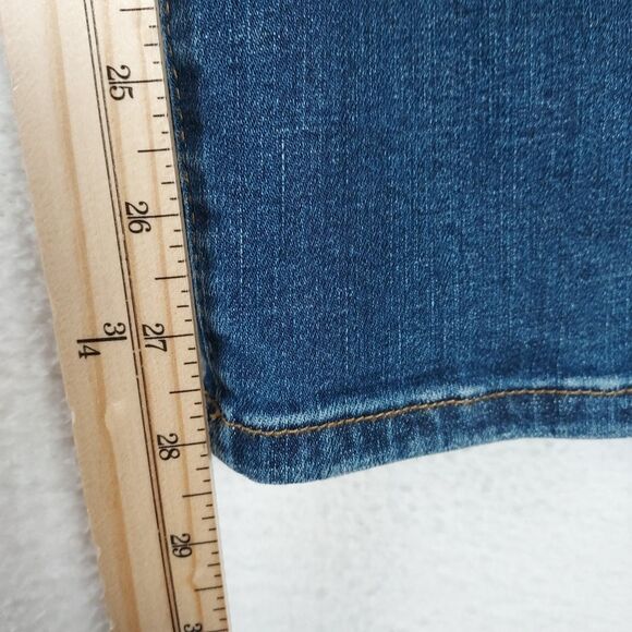 Judy Blue 13/31 Boyfriend Jean Distressed Stretch Denim, Plus Curvy Friendly - Picture 7 of 11